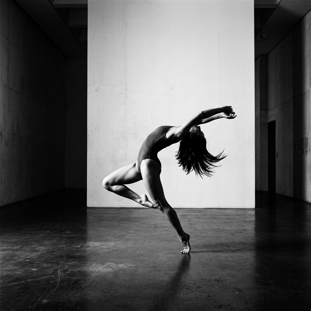 Ay Çakır portrait, contemporary dancer in Istanbul, halk dansları uzmanı